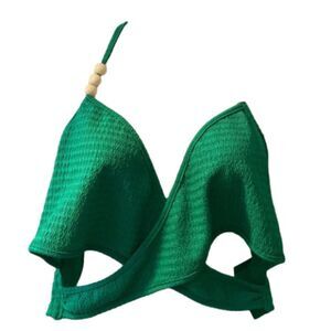 Shein Curve Green Tank Top  with Beads (Size 2XL) NWT
